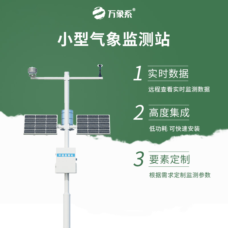 智能微縮，氣象萬千：自動小型氣象站