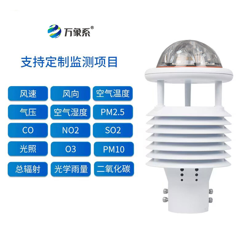 從顆粒物到氣象參數：大氣污染環境監測儀