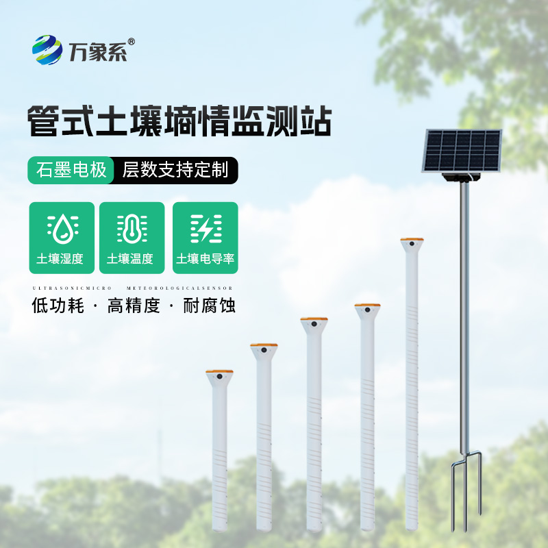 農業土壤墑情監測設備，揭示著土地最真實的