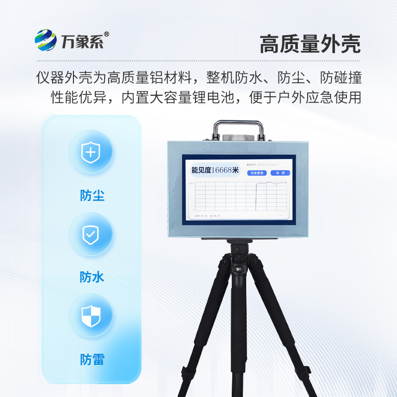 便攜式能見度監測儀，不靠肉眼判濃霧？揭秘前向散射的測量魔法