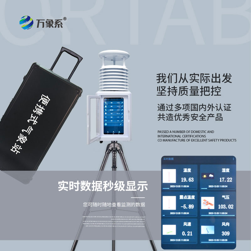 便攜式移動(dòng)氣象站