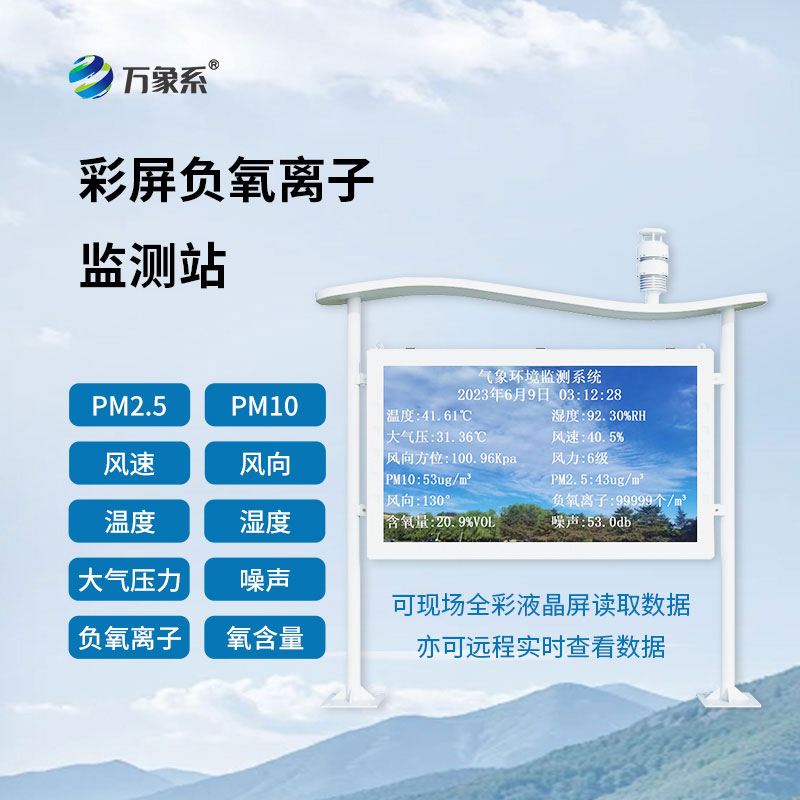 負氧離子監測站